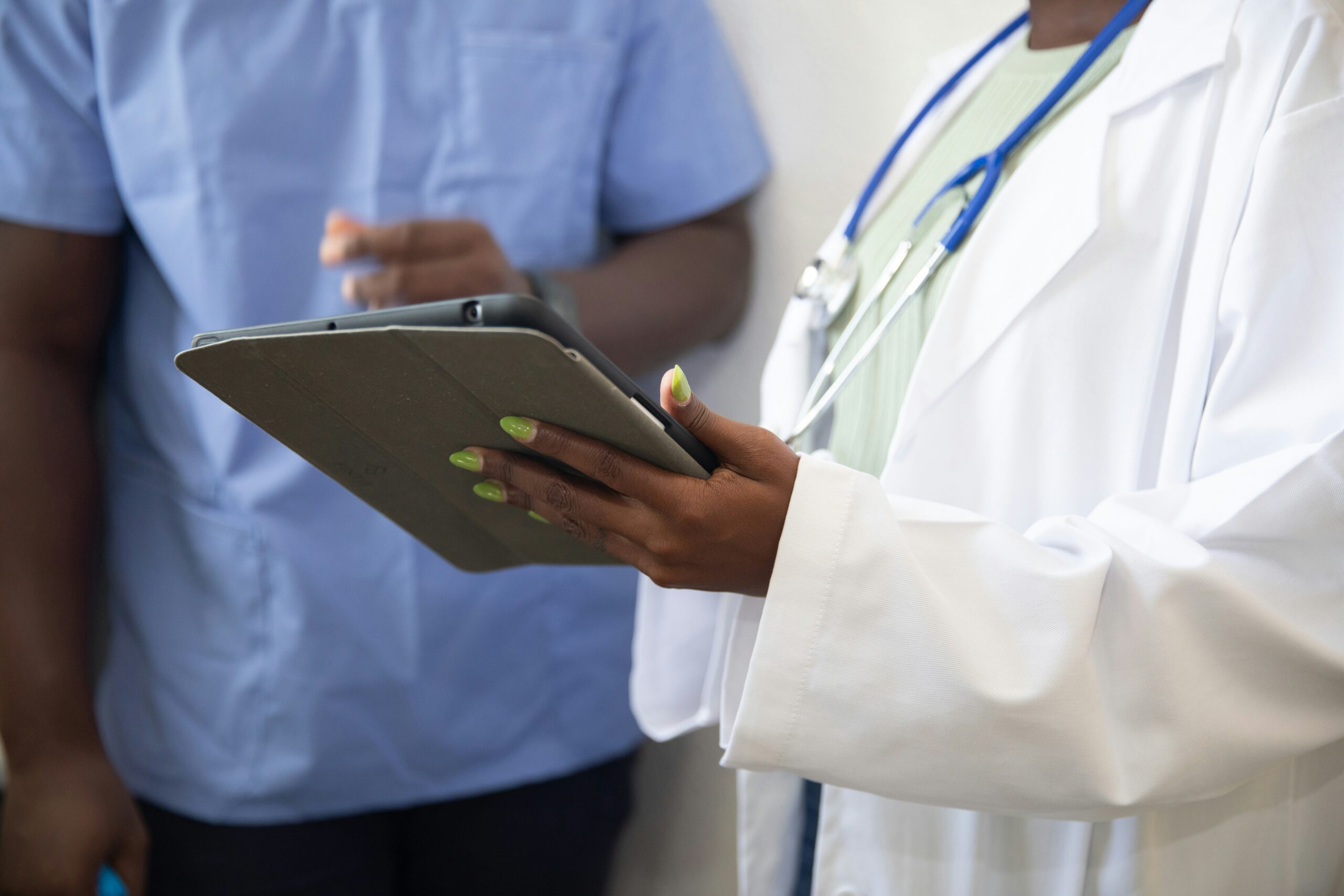 Patient reviewing medical bills during a Florida medical malpractice case