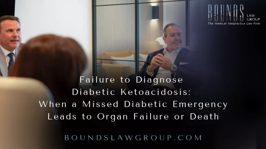 Failure to Diagnose Diabetic Ketoacidosis in Orlando: When a Missed Diabetic Emergency Leads to Organ Failure or Death