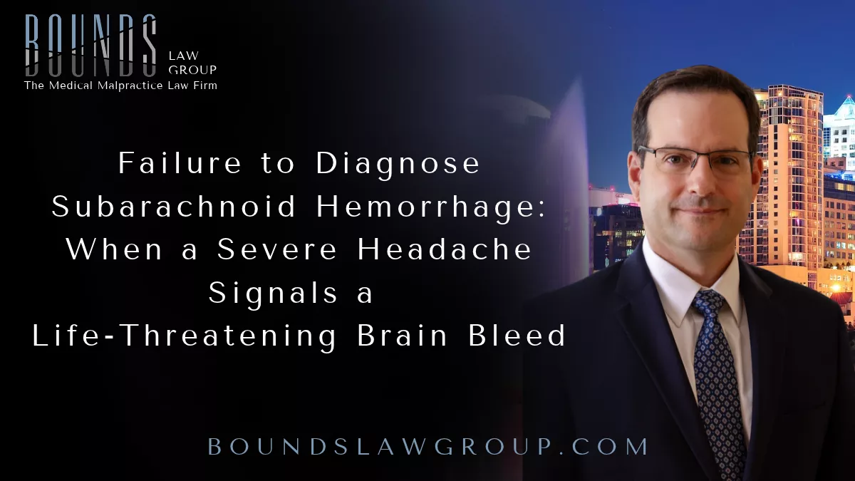 A subarachnoid hemorrhage occurs when bleeding develops in the space between the brain and the delicate membranes surrounding it. This space contains cerebrospinal fluid and blood vessels that supply the brain.
